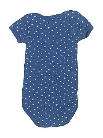 Petit Bateau Short Sleeve Onesie (view 2)