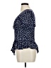 Maison Jules Blue Short Sleeve Top Size XL - photo 5