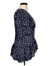 Maison Jules Blue Short Sleeve Top Size XL - photo 4