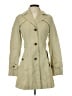 Cole Haan 100% Polyester Green Trenchcoat Size XS - photo 1
