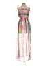 Tyche 100% Polyester Print Pink Casual Dress Size L - photo 1