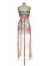 Tyche 100% Polyester Print Pink Casual Dress Size L - photo 2