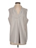 Calvin Klein Gray Sleeveless Blouse Size P (petite) - photo 1