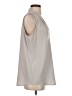 Calvin Klein Gray Sleeveless Blouse Size P (petite) - photo 4