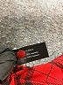 Boston Proper 100% Polyester Argyle Red Long Sleeve Blouse Size XL - photo 8