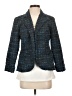 Chico's 100% Polyester Tweed Blue Blazer Size Sm (0) - photo 1