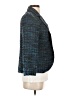 Chico's 100% Polyester Tweed Blue Blazer Size Sm (0) - photo 4