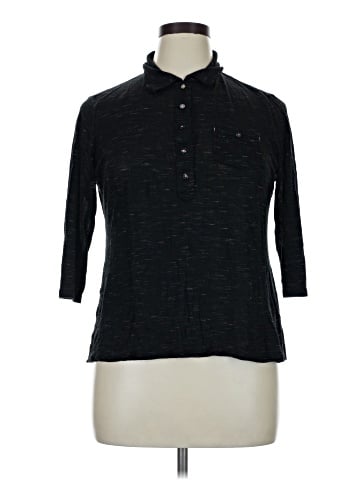 F&F Clothing Long Sleeve Polo (view 1)