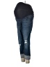 Indigo Blue Blue Jeans Size Med Maternity - photo 1