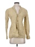 Ralph Lauren 100% Viscose Rayon Gold Blazer Size 2 - photo 1