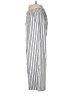 Ethyl Stripes Silver Casual Pants Size 6 - photo 5