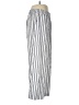 Ethyl Stripes Silver Casual Pants Size 6 - photo 4