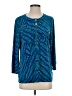 Anne Klein Teal 3/4 Sleeve Blouse Size S - photo 1