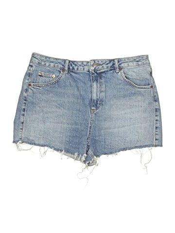 Topshop Denim Shorts (view 1)