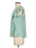 Mine Teal Short Sleeve Blouse Size S - photo 5