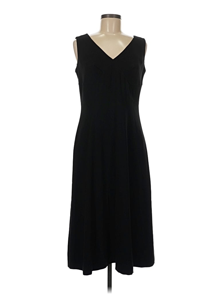 Pre-owned Talbots Casual Dress In Black
