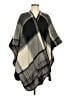 Unbranded 100% Acrylic Plaid Gray Black Wrap One size - photo 1