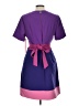 LDT Color Block Purple Casual Dress Size 10 - photo 2