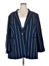 Anne Klein Stripes Blue Blazer Size 22 - photo 1