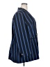 Anne Klein Stripes Blue Blazer Size 22 - photo 4