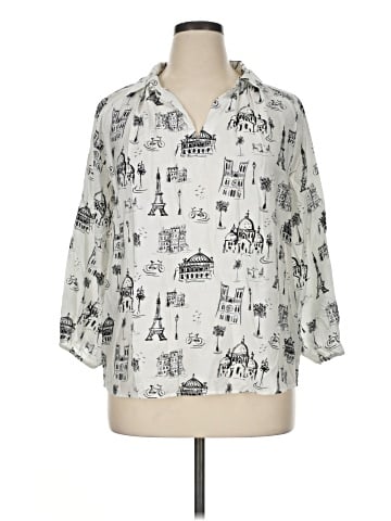 Hester & Orchard 3/4 Sleeve Blouse (view 1)