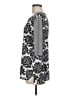 Ann Taylor LOFT 100% Polyester Silver Long Sleeve Blouse Size M - photo 5