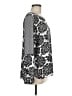 Ann Taylor LOFT 100% Polyester Silver Long Sleeve Blouse Size M - photo 4