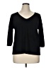 Halogen Black 3/4 Sleeve Top Size XL - photo 1