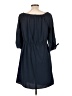 Speed Control 100% Polyester Solid Blue Casual Dress Size L - photo 2