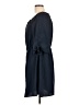 Speed Control 100% Polyester Solid Blue Casual Dress Size L - photo 5