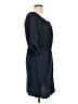 Speed Control 100% Polyester Solid Blue Casual Dress Size L - photo 4