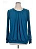 Timeson Teal Long Sleeve Blouse Size XL - photo 1