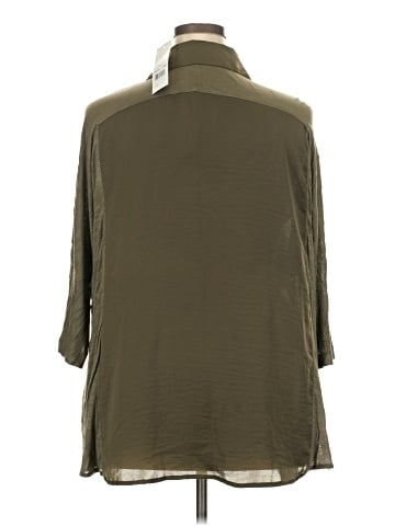 NY Collection 3/4 Sleeve Blouse (view 2)