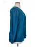 Timeson Teal Long Sleeve Blouse Size XL - photo 4