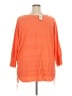 Lane Bryant 100% Cotton Orange Pullover Sweater Size 26 - 28 Plus - photo 2