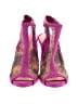 Jessica Simpson Color Block Purple Sandals Size 9 - photo 2