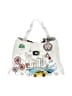 DKNY Graphic White Tote One size - photo 1