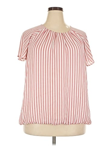 Liz Claiborne Career Short Sleeve Blouse (view 1)