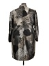 Anne Klein 100% Polyester Animal Print Black Coat Size 24W - photo 2