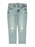 Gap Kids Hearts Blue Jeans Size 7 - photo 1