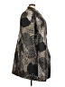 Anne Klein 100% Polyester Animal Print Black Coat Size 24W - photo 4