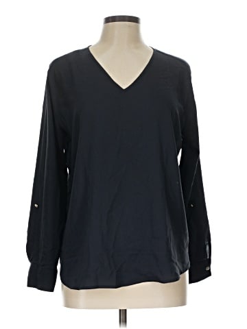 Ann Taylor Factory Long Sleeve Blouse (view 1)