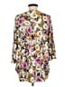 Cherish Purple 3/4 Sleeve Blouse Size M - photo 2