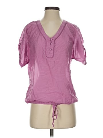 Ann Taylor LOFT Short Sleeve Blouse (view 1)