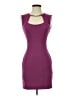 Cache Solid Purple Cocktail Dress Size 0 - photo 1
