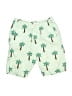 H&M 100% Cotton Tropical Green Board Shorts Size 6 - photo 1