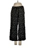 Paraphrase 100% Rayon Stars Black Casual Pants Size S - photo 1