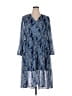 Joie 100% Polyester Paisley Blue Casual Dress Size XXL - photo 1