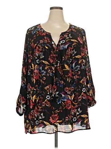 DR2 3/4 Sleeve Blouse (view 1)