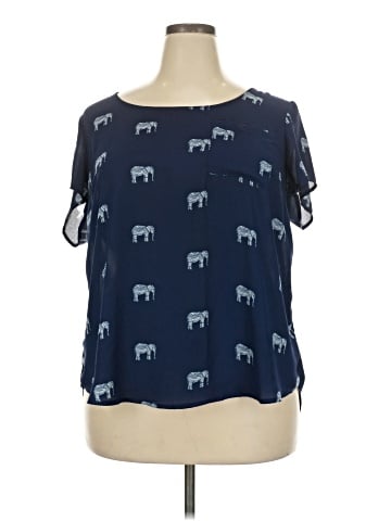 Torrid Short Sleeve Blouse (view 1)